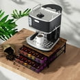 thumbnail image 7 of Oumilen 2-Tier Coffee Organizer for K Cup, 72 Pods Drawer with Sliding Baskets in Black, 7 of 7