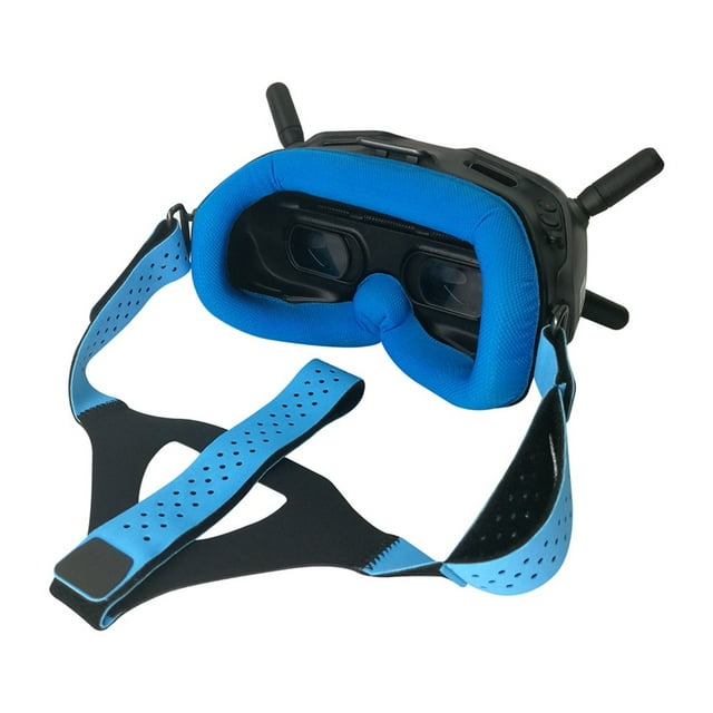 Accessoires de Caméra de Classification de Produits Titre du Produit Sangle de Tête Réglable pour Lunettes FPV V2 - Bandeau Léger et Confortable pour Pression Réduite Vert Bandeau de Remplacement Réutilisable