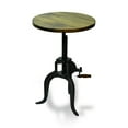 thumbnail image 4 of Carolina Classics Regan Adjustable Crank Accent Table in Harvest Oak/Industrial, 4 of 4
