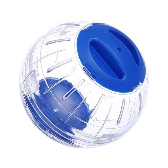 Advancent Pelota de ejercicio transparente para mascotas, juguete para roedores, mascotas pequeñas, juguetes deportivos para hacer ejercicio, Juegos de accesorios de baño