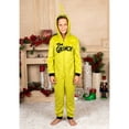 thumbnail image 5 of Dr. Seuss The Grinch Kids Onesie Pajama Costume Union Suit with Hood, Kid, Size: 8, 5 of 8