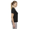 thumbnail image 2 of Core 365 78182 Ladies Pace Performance Piqué Crewneck, 2 of 3