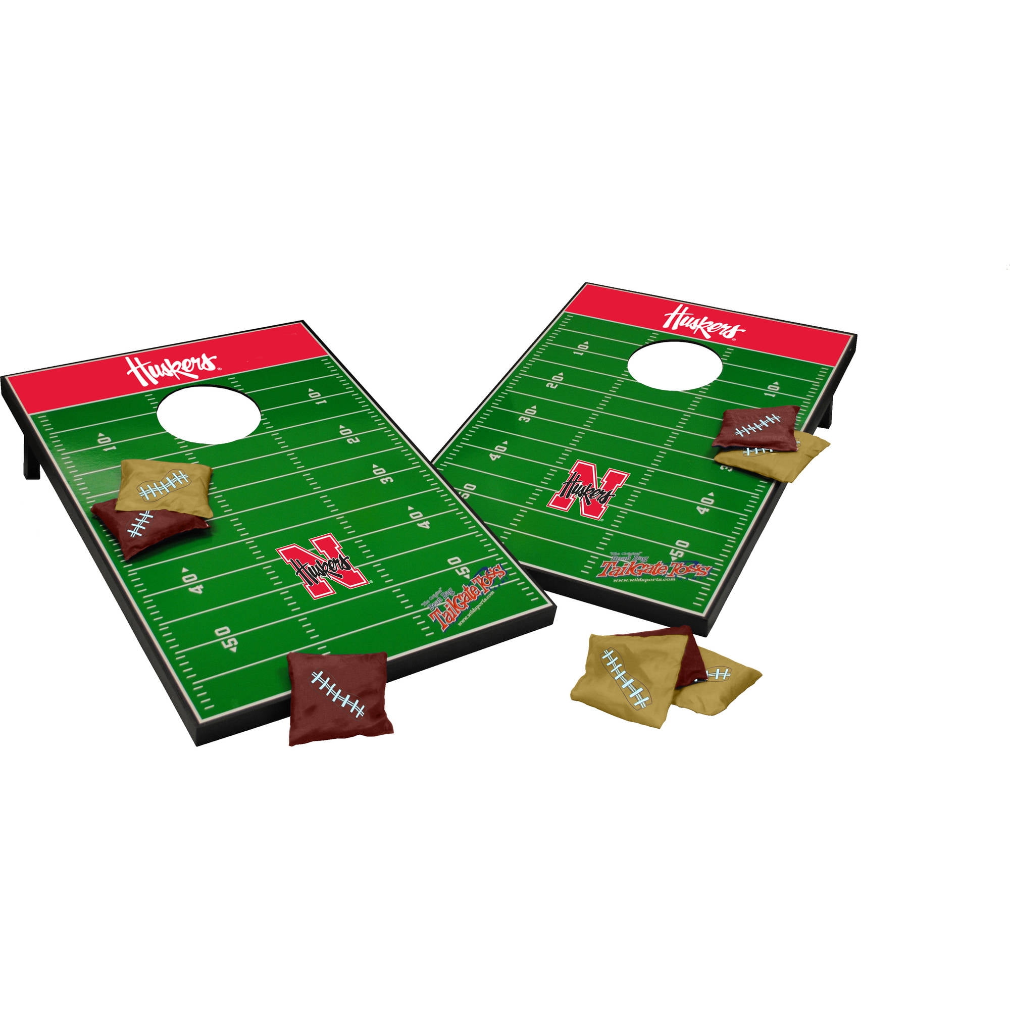 Wild Sports Collegiate Nebraska Cornhuskers 2x3 Field Tailgate Toss by Wild Sports