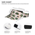 thumbnail image 3 of Daiia Cute Armadillo Pattern Sport Sun Visor Hats Visor Cap Adjustable Empty Top Baseball Cap Cotton Ball Caps for Women and Men, 3 of 7