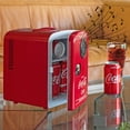 thumbnail image 4 of Coca-Cola 6 Can Portable Cooler/Warmer Built-in Bluetooth Speaker Refrigerator, 4 of 12