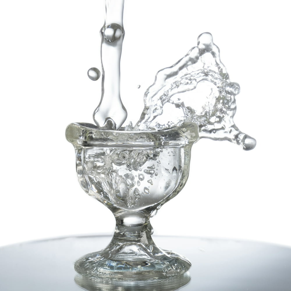 GMS Optical Glass Eye Wash Cup Soothing Relief from Allergens, Irritants, and More Use with