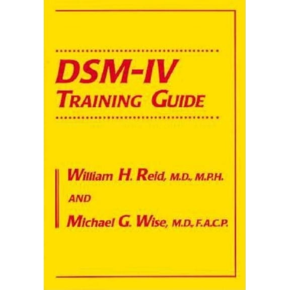 Dsm-IV Training Guide, (Paperback)