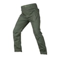 thumbnail image 2 of Pantalones a cuadros impermeables de poliéster y algodón, pantalones tácticos para instructores de viaje, pantalones a cuadros casuales de camuflaje de varios colores para exteriores, 2 of 2