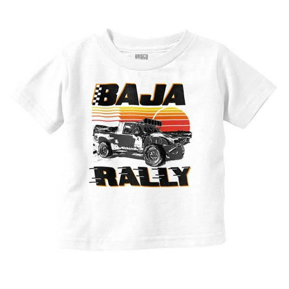 Baja Rally Off-Road Racing Truck Youth T Shirt Tee Boys Infant Toddler Brisco Brands 6M