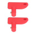 thumbnail image 4 of 2Pcs Kill Switch Spare Key Mini Battery Disconnect Isolator for Boat Marine Car Truck Red, 4 of 5