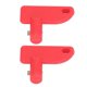 thumbnail image 4 of 2Pcs Kill Switch Spare Key Mini Battery Disconnect Isolator for Boat Marine Car Truck Red, 4 of 5