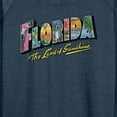 thumbnail image 3 of Instant Message - Florida Postcard  - Women's Lightweight French Terry Long Sleeve Shirt, 3 of 6