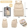 thumbnail image 2 of Mochila Bluboon de Pana para Niñas, Set Infantil 31x16x42 cm, 2 of 8