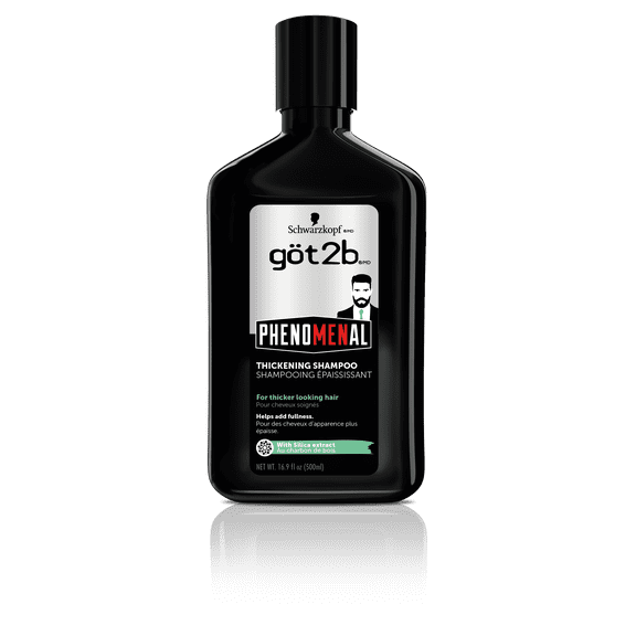 Got2b PhenoMENal 2 in 1 Thickening Shampoo, 16.9 Ounce