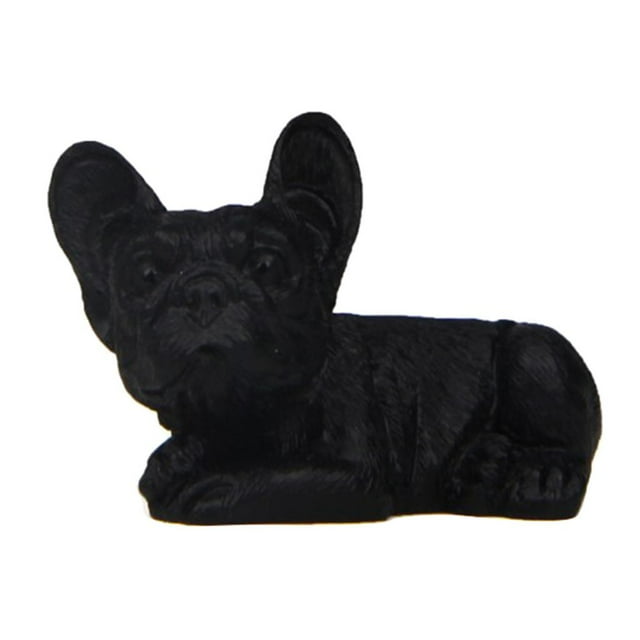 Figura de perro Bulldog Francés, modelo de adorno, regalo, colección 5