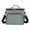 Grey, variant on SUYOLL Insulated Lunch Bag For Men Women Leakproof Cooler Bag Reusable Freezable Lunch Box Bag For Office School Picnic Beach Black