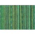 thumbnail image 1 of Ahgly Company Indoor Rectangle Abstract Turquoise Blue Modern Area Rugs, 3' x 5', 1 of 4