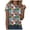 A-Dark Gray, variant on mgoYE Halloween Shirt for Woman Fall Halloween Doodles Shirt Funny Family Party Celebration Pumpkin Graphic Thanksgiving Tops Woman Shirt Size L