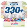 thumbnail image 2 of (6 pack) Hi-Chew Fruit Chews Candy, 17 Flavor Variety Pack, 4 lb (330+ Pieces), 2 of 4