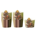thumbnail image 2 of DOLITY 100 Pieces Christmas Cupcake Wrapper Cupcake Liners, Muffins Multipurpose Muffin Christmas tree, 2 of 9