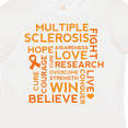thumbnail image 4 of Inktastic Multiple Sclerosis Awareness Word Cloud Boys or Girls Toddler T-Shirt, 4 of 5