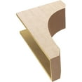 thumbnail image 6 of 9"W x 18"D x 27"H Classic Legacy Rough Cedar Woodgrain TimberThane Corbel, Primed Tan, 6 of 6
