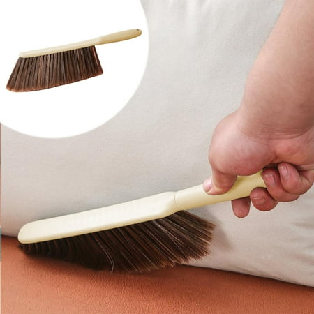 

PRINxy Cleaning Brush Soft Cleaning Brush Cleaning Tools Bed Brush Suitable for Cleaning Bead Sheet Clothes Sofa Blanket Cabinet Bedspread Car and So On Scrub Brushes Yellow
