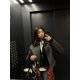 thumbnail image 3 of Chaqueta BQDCQB para mujer, lana recortada, cálido, forro polar de invierno, gris, 3 of 7