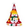 thumbnail image 1 of DIY Sewing Felts Christmas Hat Kit Kids Sewing Toy Gift Xmas Decor, 1 of 2