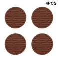 thumbnail image 3 of Paquete de 4 posavasos Toystoory para bebidas redondos acanalados antideslizantes silicona, 3 of 6