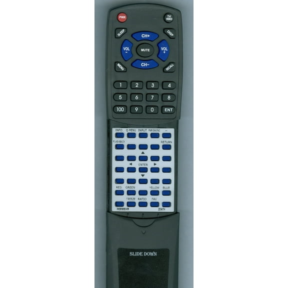 Replacement Remote for ZENITH RTAKB69680436, AKB69680436, Z42PQ20