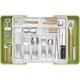 thumbnail image 1 of Grandes Organizador Cuberteros para Cajon, Extensible al 36 Pulgadas de Ancho, Bandeja Vajilla de Cocina, Tabletas Separador de Plástico para Cuchillo/Cuchara/Tenedor, Verde y Blanco, 1 of 8