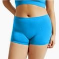 thumbnail image 2 of aidice Shorts for Women Underwear Mid Waisted Skinny Stretch Comfy Solid Color Mini Summer Shorts, 2 of 4