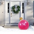 thumbnail image 2 of Luoshdecor Christmas Inflatable Ball Decorations, Modern Blow Up Christmas Balls Large Holiday Outdoor Garden Yard Decor 19.7 in, 2 of 4