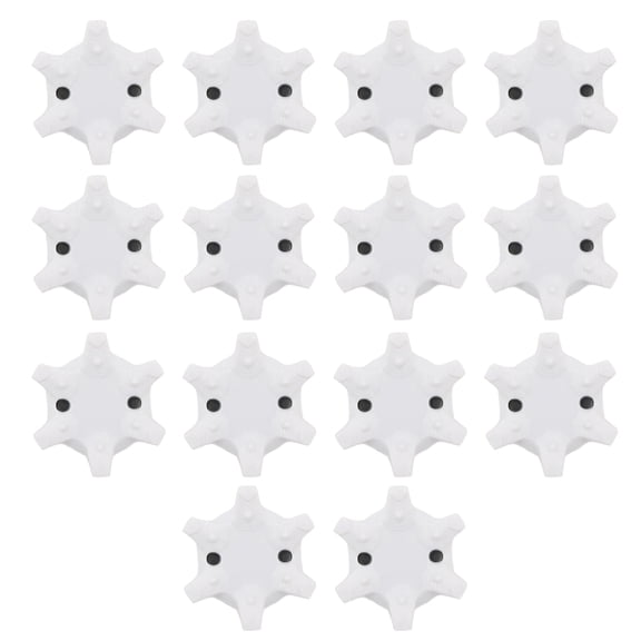 14Pcs Golf Spikes, Golf Shoe Spikes Cleat Set Easy Installation Golf Spikes Pin Replacements for Golf Shoes Golf Player