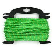 Hyper Tough Diamond Braided Polypropylene Rope, Green, 3/16 inch x 75 feet