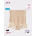 thumbnail image 7 of Maidenform High-Waist Lace Shaping Brief Nude 1/Transparent M Women's, 7 of 7