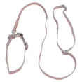 thumbnail image 1 of ZOUSSIQI Dog Collar and Leash Set Adjustable Polyester Cotton Pet Collar and Traction Rope for Dog WalkingPink M CW1111#155, 1 of 13