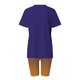 thumbnail image 2 of Blusas para las Mujeres Casual Impreso Cuello en V Manga Corta Blusa Pantalones Cortos, Conjuntos de Ropa para las Mujeres, 2 of 5