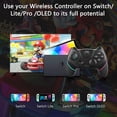 thumbnail image 3 of Controlador inalámbrico para Switch, Switch Lite/Switch Pro/Switch Oled Wireless Bluetooth Switch Controller-- Teléfono móvil Teléfono móvil Accesorios para teléfonos móviles, 3 of 4