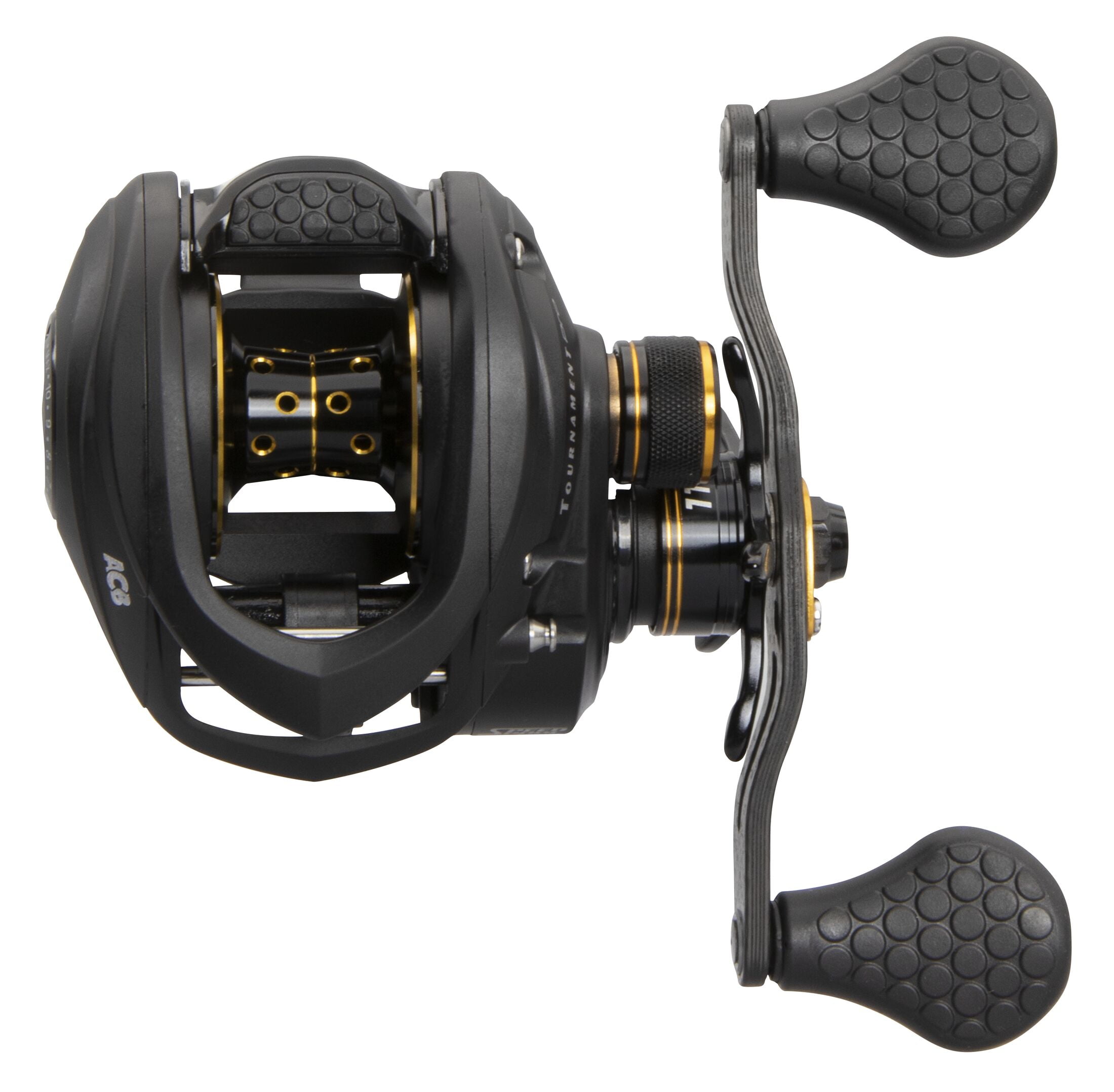 Lew's Tournament Pro LFS Speed Spool Baitcast Fishing Reel, 7.5:1 Gear Ratio, Left-Hand Retrieve, Black