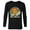 Black, variant on Marvel Studios Loki Season 2 TVA Miss Minutes Retro Disney+ - Long Sleeve T-Shirt for Men - Customized-Navy