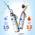 thumbnail image 2 of Modern 29oz Stainless Steel Insulated Thermos with Tea Filter, 360° Printed Travel Bottle, Leakproof BPA-Free Flask with Anti-Slip Base, 304 Inner & 201 Outer, Vacuum Cup, 2 of 6