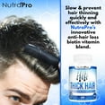 thumbnail image 6 of NutraPro Thick Hair Growth Vitamins–Anti Hair Loss Supplements with DHT Blocker Stimulates Faster Hair Growth for Weak, Thinning Hair, 6 of 6