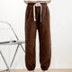 thumbnail image 2 of Odeerbi 2-12 Años Niñas Algodón Pantalones de Ejercicio Deportes Jogger Pantalones Verano Cintura Elástica Joggers, 2 of 5