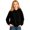 Black, variant on TQWQT Girls Hoodie Sweatshirt Kids Long Sleeve Pullover Tops Casual Solid Color Hooded Jacket Children Clothing Fashion Outerwear Navy 2-3 Years
