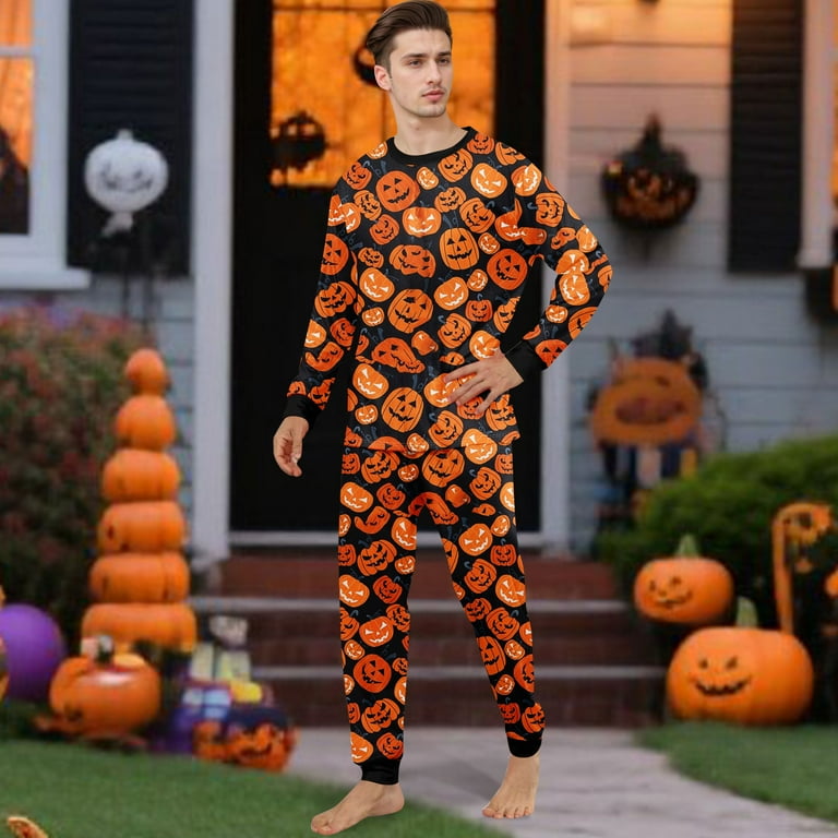 laqbezok Family Halloween Matching Pajamas, Halloween Pumpkin