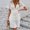 White, variant on Deep V Neck Beach Skirt Pattern Hollow Beach Skirt Elastic Waist Selling Beach Cover Up plus Size Cover up Cover Ups for Women Swimwear Romper Swimsuit Cover Ups for Women Sexy Swimsuit Cover up for