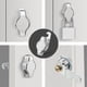 thumbnail image 2 of Candado de Puerta de Armario Candado de Armario de Aleación de Zinc Mueble Closet Mueble Hardware, 2 of 5