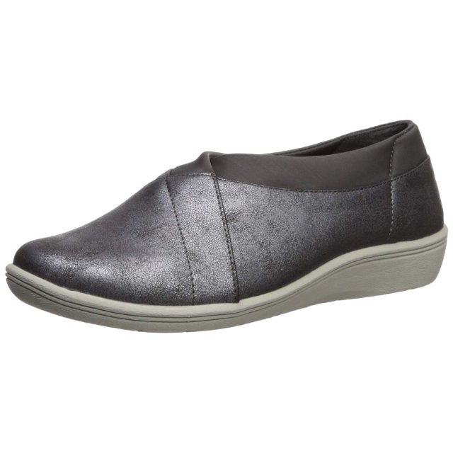 Copper Fit Ballerine à Enfiler pour Femme Restore, Étain, 11 m m US